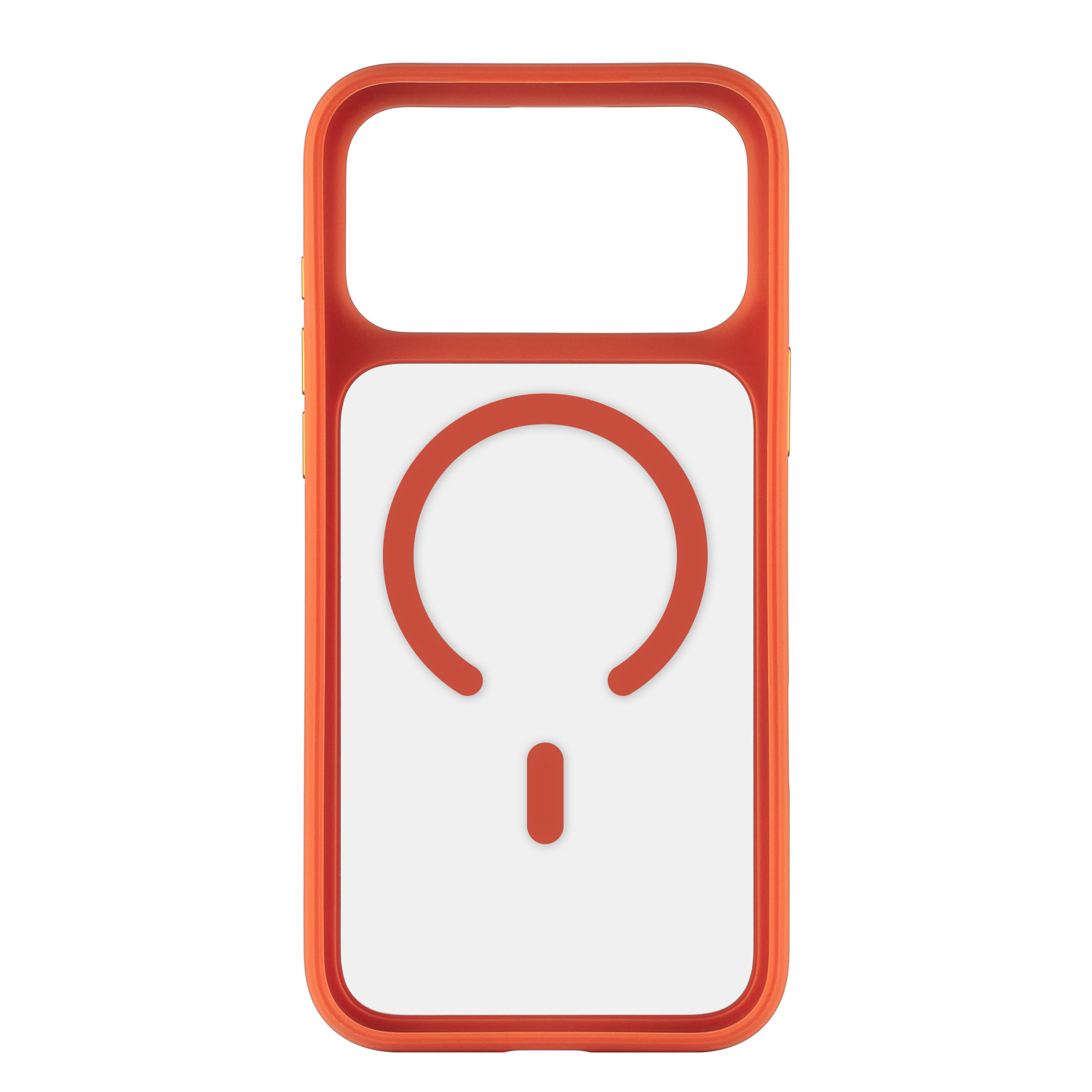 Фото Чехол защитный uBear Shade Case для iPhone 17 Pro Max, MagSafe, оранжевый На фото изображено Чехол защитный uBear Shade Case для iPhone 17 Pro Max, MagSafe, оранжевый