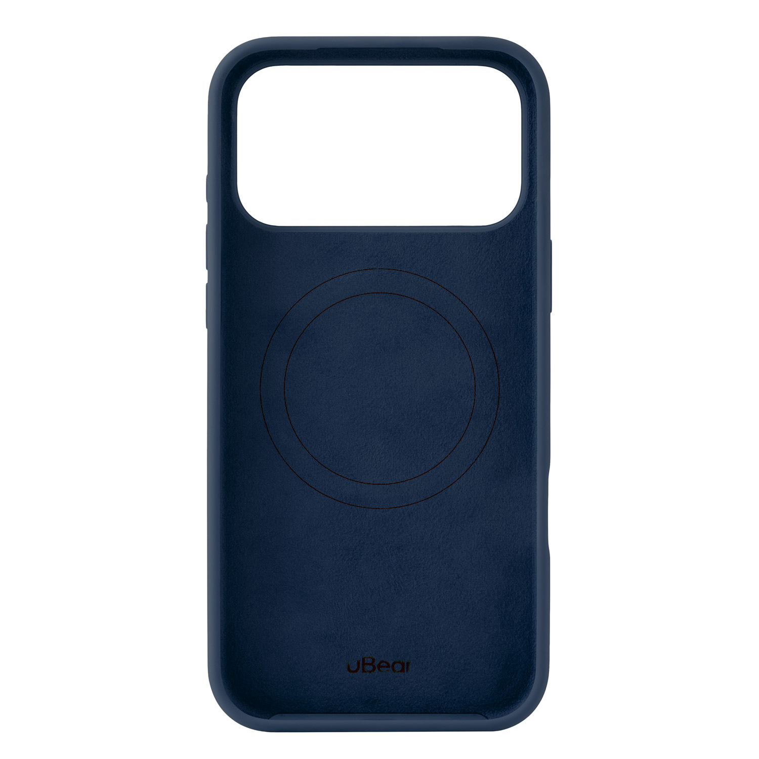 Фото Чехол защитный uBear Touch Mag Case для iPhone 17 Pro Max, MagSafe, темно-синий На фото изображено Чехол защитный uBear Touch Mag Case для iPhone 17 Pro Max, MagSafe, темно-синий