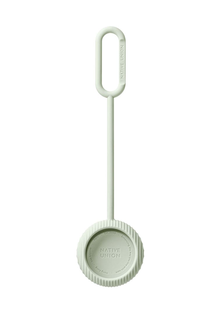 Чехол защитный для AirTag Native Union Curve AirTag Case, светло-зеленый