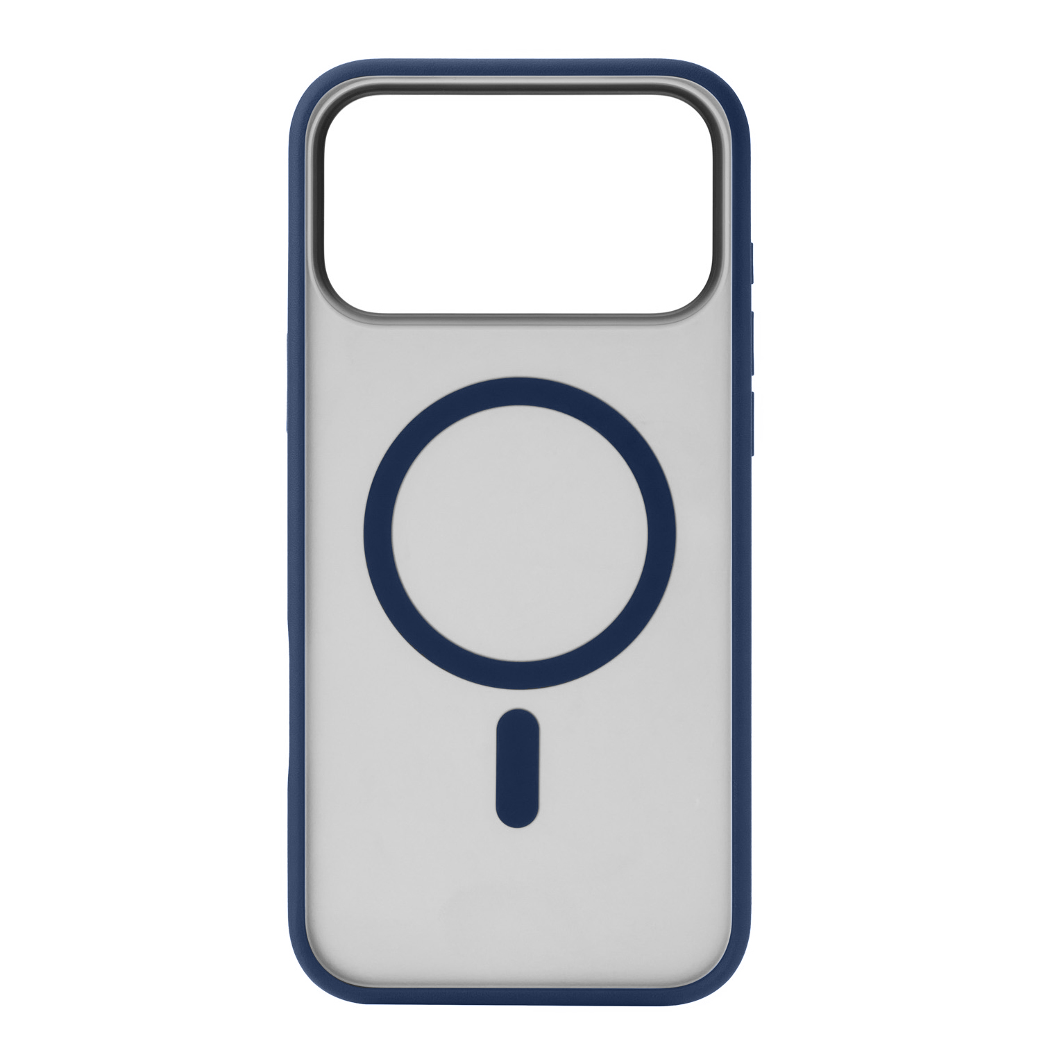 Фото Чехол защитный uBear Cloud Mag Case для iPhone 17 Pro Max, MagSafe, синий На фото изображено Чехол защитный uBear Cloud Mag Case для iPhone 17 Pro Max, MagSafe, синий