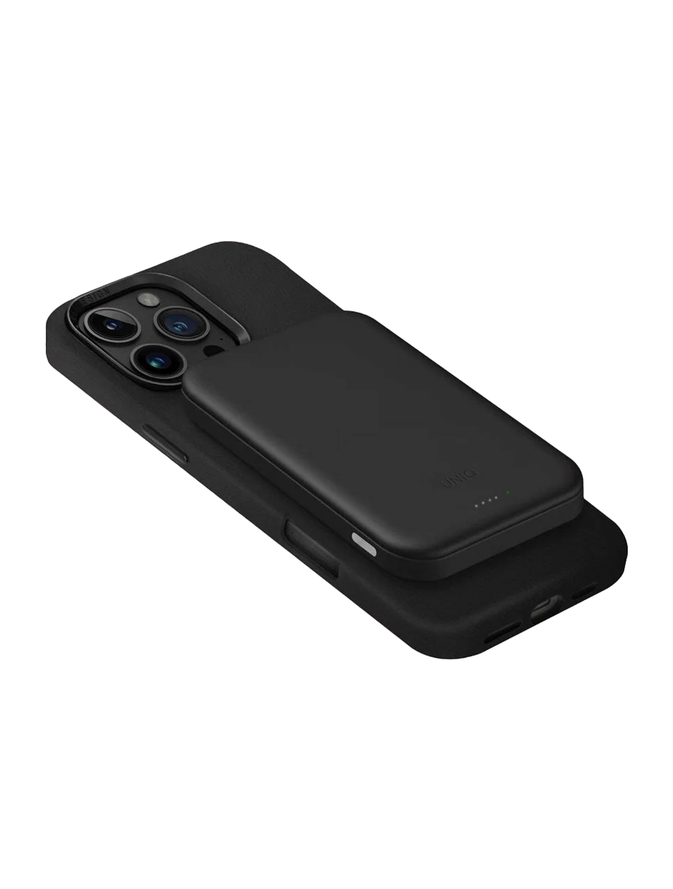 Фото Внешний аккумулятор Uniq Lexa 5000 mAh, черный На фото изображено Внешний аккумулятор Uniq Lexa 5000 mAh, черный