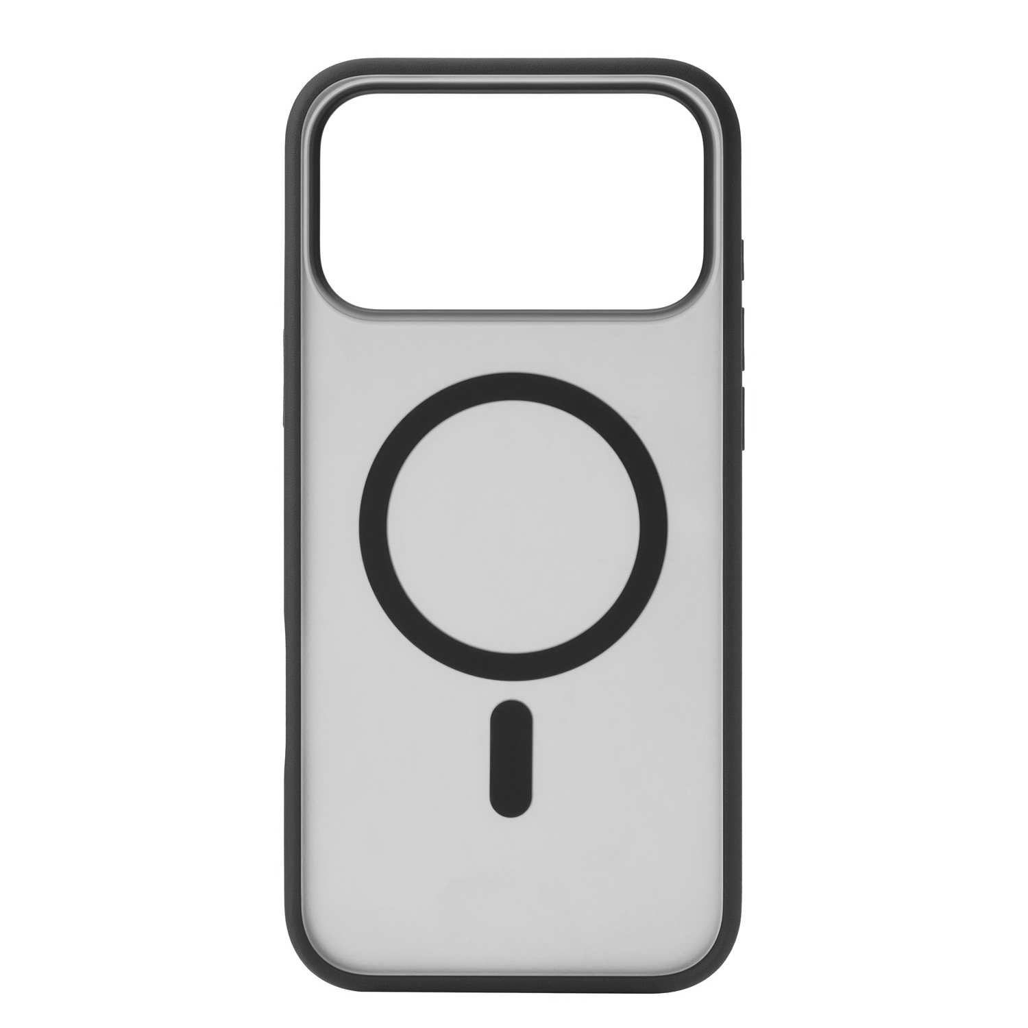 Фото Чехол защитный uBear Cloud Mag Case для iPhone 17 Pro Max, MagSafe, черный На фото изображено Чехол защитный uBear Cloud Mag Case для iPhone 17 Pro Max, MagSafe, черный