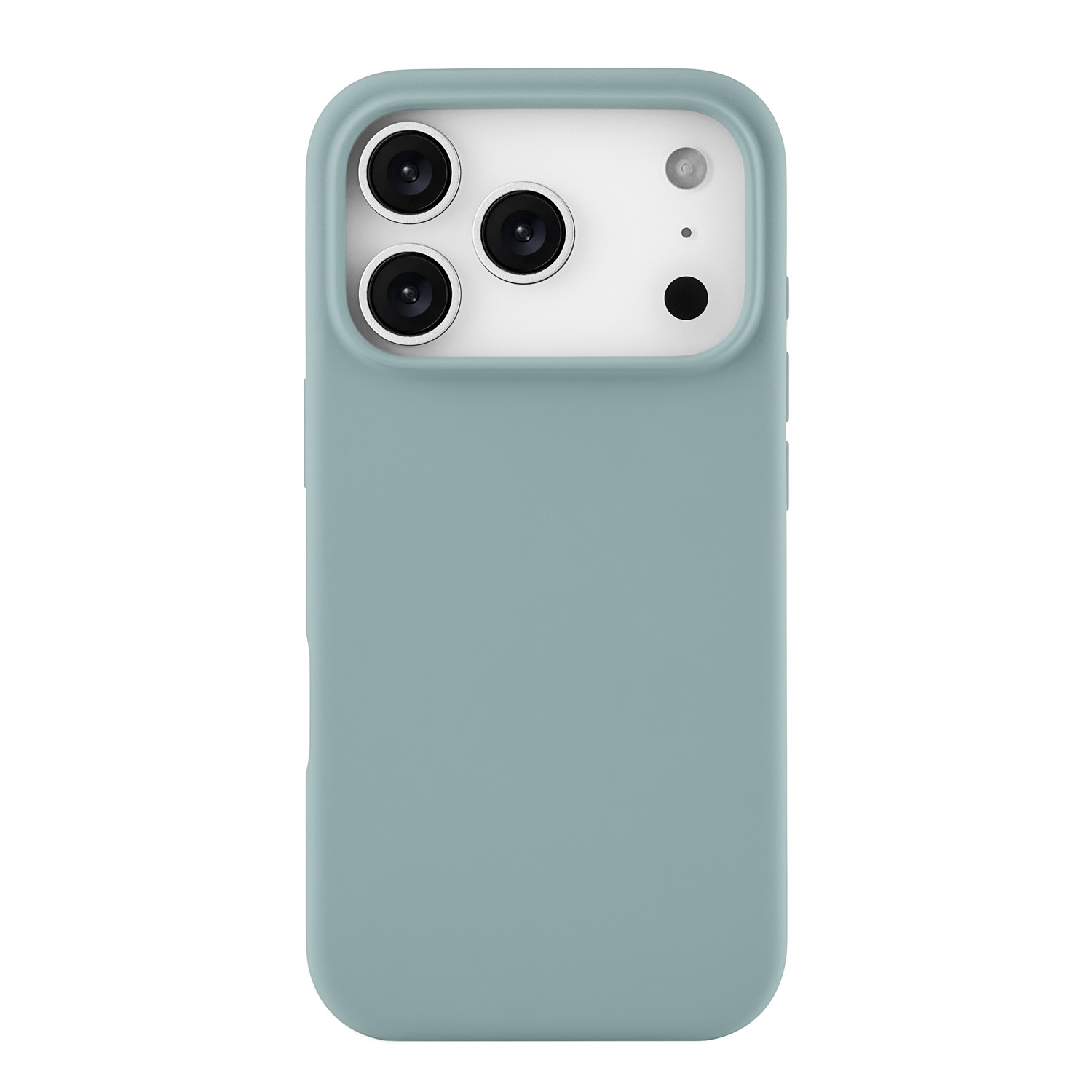 Фото Чехол защитный uBear Touch Mag Case для iPhone 17 Pro, MagSafe, холодная мята На фото изображено Чехол защитный uBear Touch Mag Case для iPhone 17 Pro, MagSafe, холодная мята