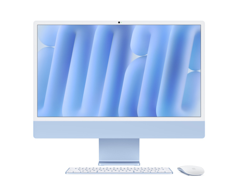Apple iMac 24" Retina 4,5K, M4 8C / 8C, 16 ГБ, 512 ГБ, Cиний Apple iMac 24" Retina 4,5K, M4 8C / 8C, 16 ГБ, 512 ГБ, Cиний