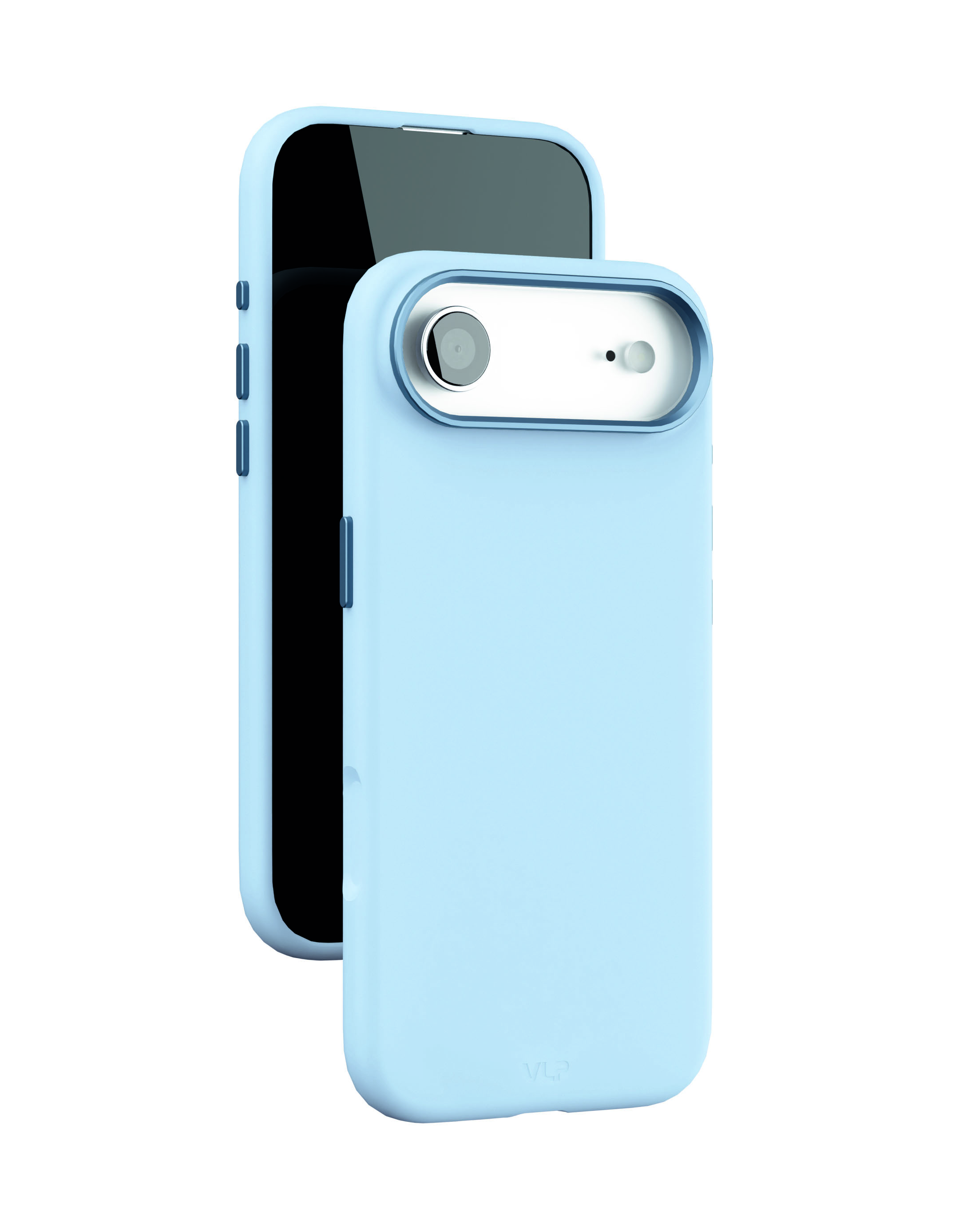 Фото Чехол защитный VLP Aster Pro Case с MagSafe для iPhone 17 Air, голубой На фото изображено Чехол защитный VLP Aster Pro Case с MagSafe для iPhone 17 Air, голубой