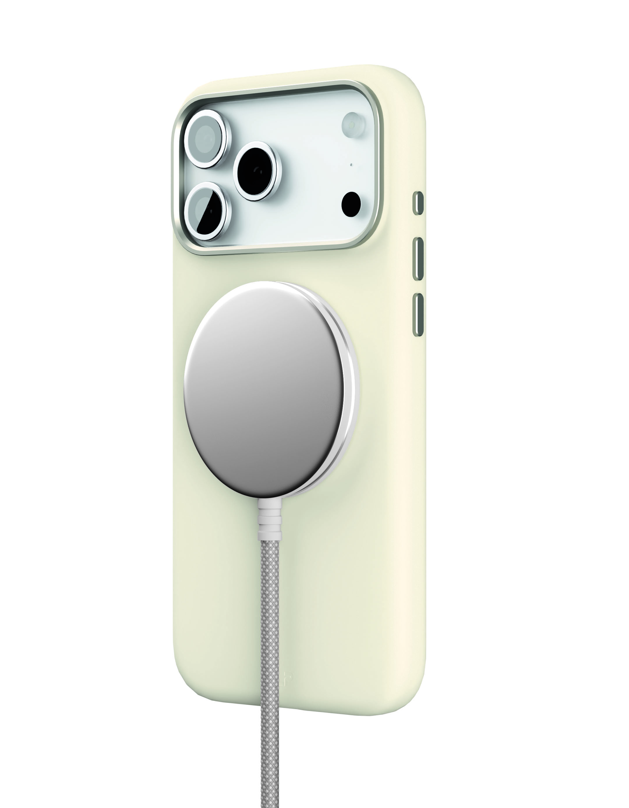 Фото Чехол защитный VLP Aster Pro Case с MagSafe для iPhone 17 Pro Max, белый На фото изображено Чехол защитный VLP Aster Pro Case с MagSafe для iPhone 17 Pro Max, белый