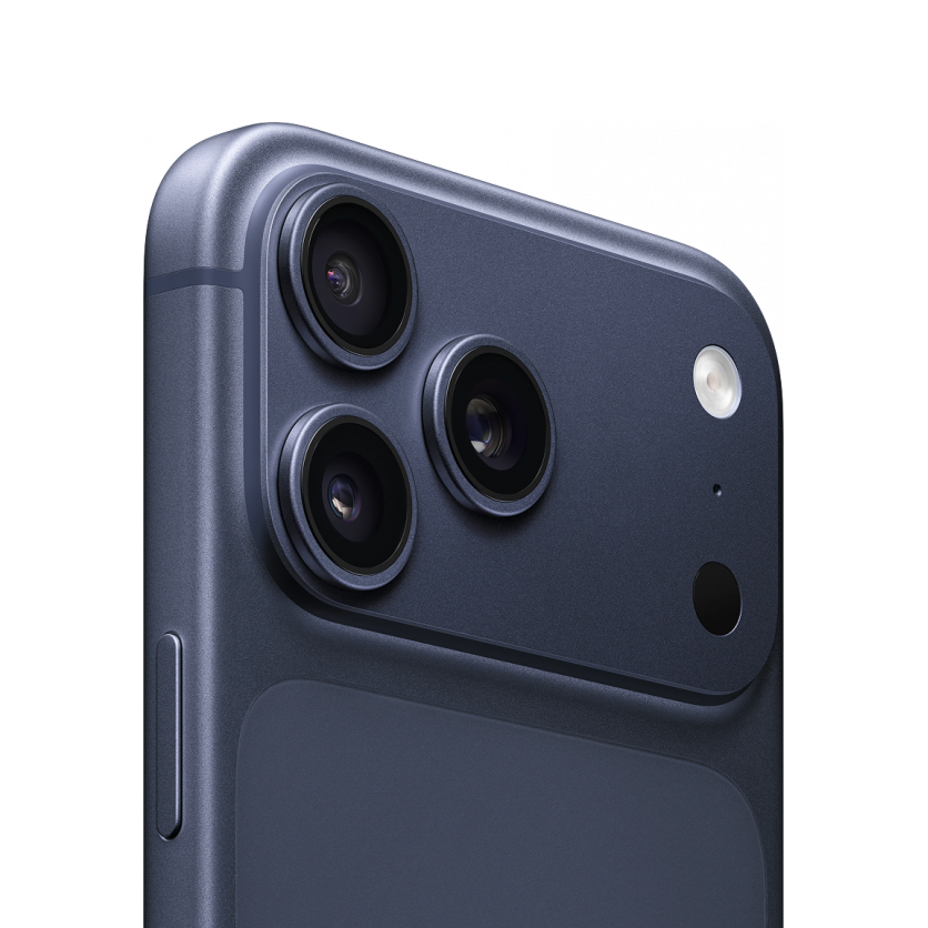 На фото изображено Apple iPhone 17 Pro Max eSIM, 1 ТБ, Тёмно-синий