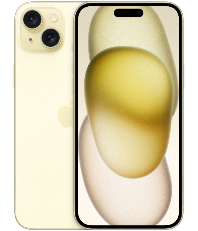 Apple iPhone 15 Plus, 512 ГБ, Желтый Apple iPhone 15 Plus, 512 ГБ, Желтый