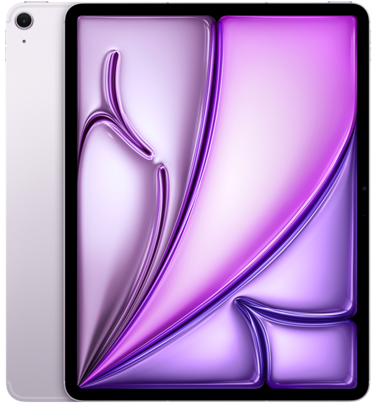 Apple iPad Air M3 (2025) 13” дюймов Wi-Fi + Cellular 128 ГБ, Фиолетовый Apple iPad Air M3 (2025) 13” дюймов Wi-Fi + Cellular 128 ГБ, Фиолетовый
