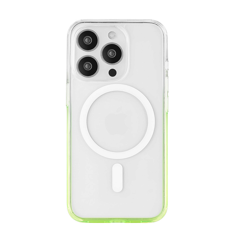 Чехол защитный uBear Fusion Mag Case для iPhone 16 Pro Max, лайм